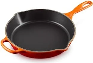 Le Creuset Signature Gusseisen Brat-/Servierpfanne rund hoch 26cm ofenrot