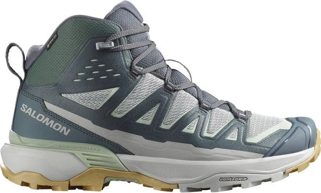 Salomon X Ultra 360 Edge Mid GTX gray violet/turbulence/sea foam (Herren)