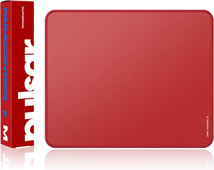 Pulsar Gaming Gears ParaControl M eSports Level Premium Gaming-Mauspad V2, 330x260mm, rot