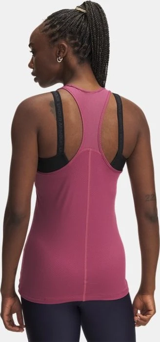 Under Armour HeatGear Armour Racer Funktionsshirt ärmellos fuchsia dusk/white (Damen)