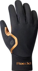 Roeckl Racale Fahrradhandschuhe black/tobacco brown