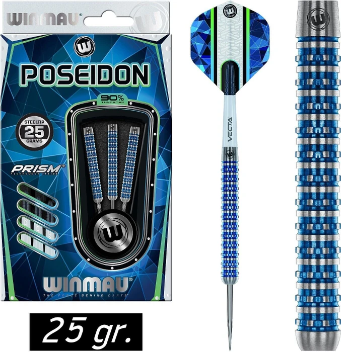 Winmau Poseidon Steel Dart Dartpfeil 25g