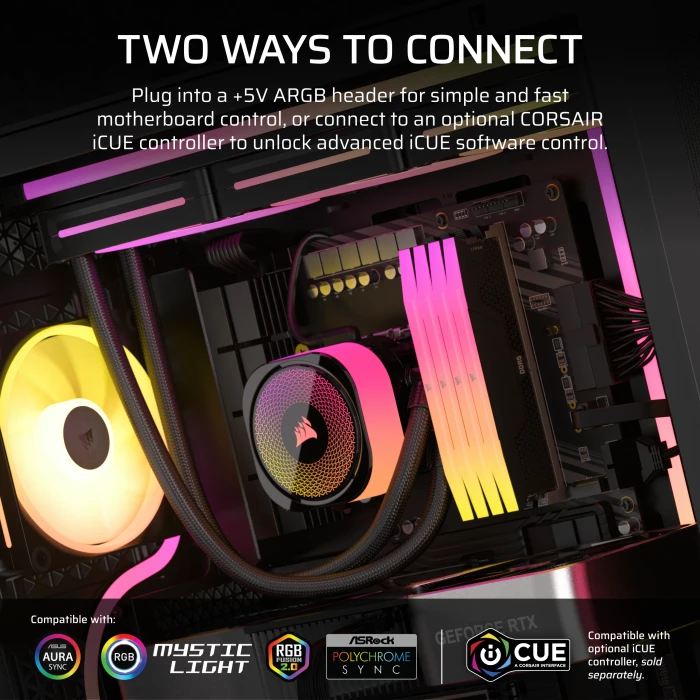 Corsair LS430 Aurora RGB Light Strips für Corsair iCUE, 2x RGB-LED-Streifen