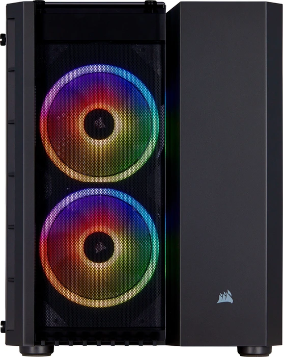 Corsair Crystal Series 280X RGB, schwarz, Glasfenster