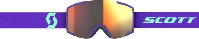 Scott Shield deep purple/solar red chrome