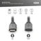 Digitus USB 3.0 Verlängerungskabel, USB-C [Stecker] auf USB-C [Buchse], 1m schwarz Vorschaubild