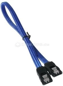 BitFenix Alchemy SATA 6Gb/s Kabel blau 0.3m