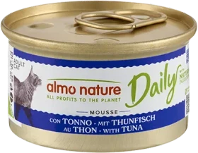 almo nature Daily Cats, Mousse mit Thunfisch, 2.04kg (24x 85g)