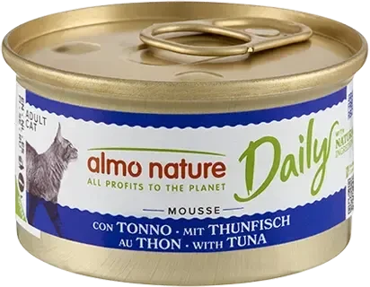 almo nature Daily Cats, Mousse mit Thunfisch, 2.04kg (24x 85g)