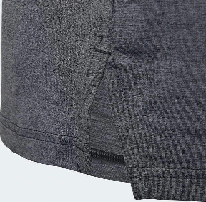 adidas Training Aeroready Heather Funktionsshirt kurzarm black/reflective silver (Junior)
