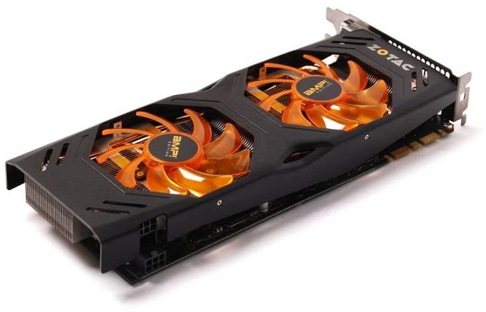 Zotac GeForce GTX 680 AMP! v2, 2GB GDDR5, 2x DVI, HDMI, DP