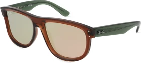Ray-Ban RBR0501S Boyfriend Reverse polished transparent light brown/light gold
