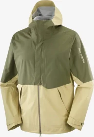 Salomon Outerpath Pro 2.5L Funktionsjacke gray green/grape leaf (Herren)