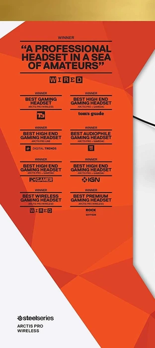 SteelSeries Arctis Pro Wireless weiß