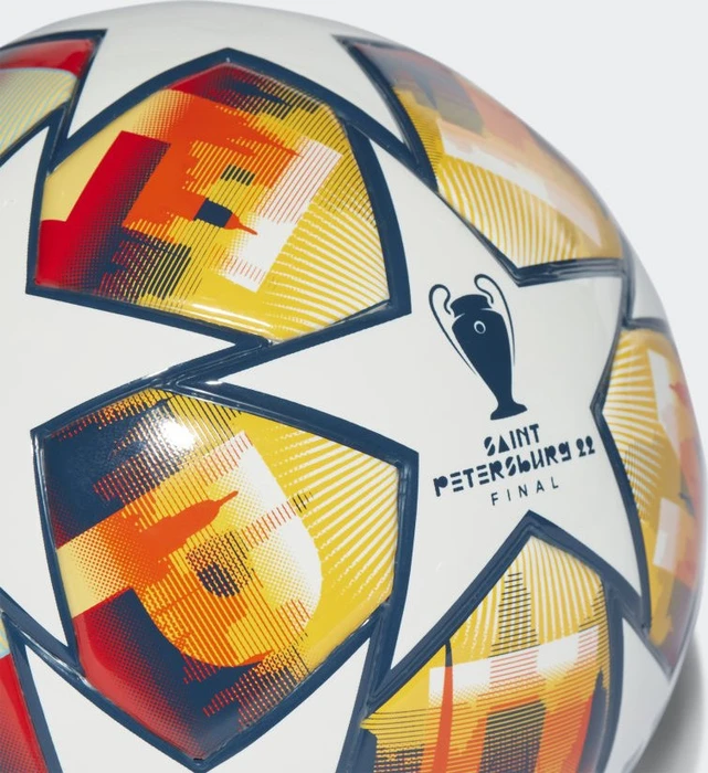 adidas UCL St. Petersburg Mini Fußball white/pantone