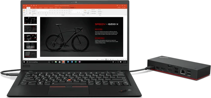 Lenovo ThinkPad Universal USB-C Dock (40AY), USB-C 3.1 [Buchse], DE