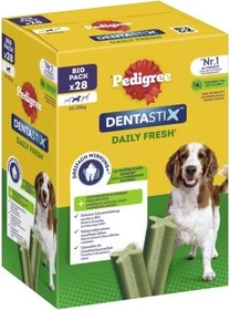 Pedigree DentaStix Fresh für mittelgrosse Hunde (10kg bis 25kg), 720g (4x 180g)