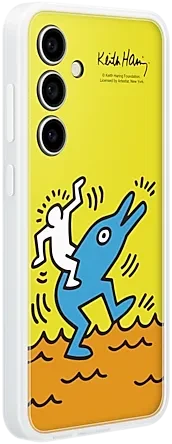 Samsung Flipsuit Case für Galaxy S24 FE gelb