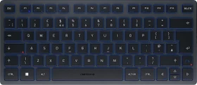 Cherry KW 7100 Mini BT, Slate Blue, Bluetooth, UK (JK-7100GB-22)