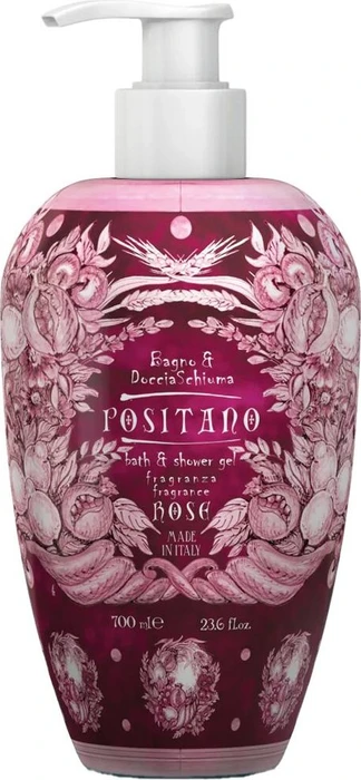 Rudy Profumi Le Maioliche Positano Rose Bad- & Duschgel, 700ml