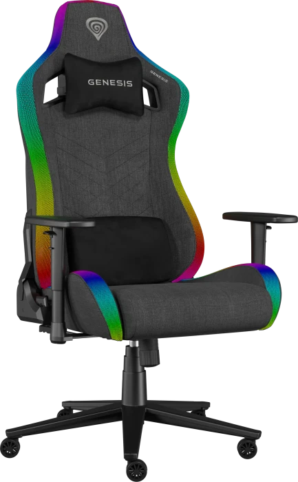 Genesis Trit 660 RGB Gamingstuhl, schwarz/grau