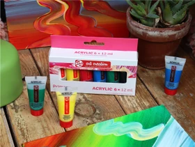 Royal Talens Art Creation Primary Acrylfarben, 6 Farben, 12ml
