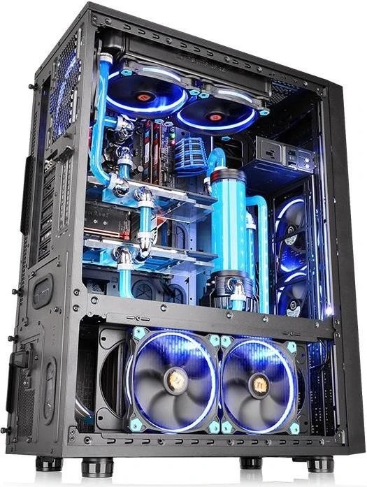 Thermaltake Core X71 Tempered Glass Edition, Glasfenster
