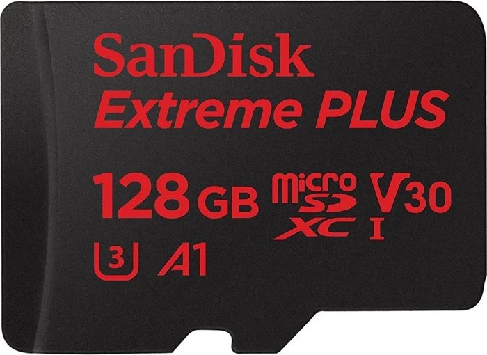 SanDisk Extreme PLUS, microSD UHS-I U3, A1, Rev-BG