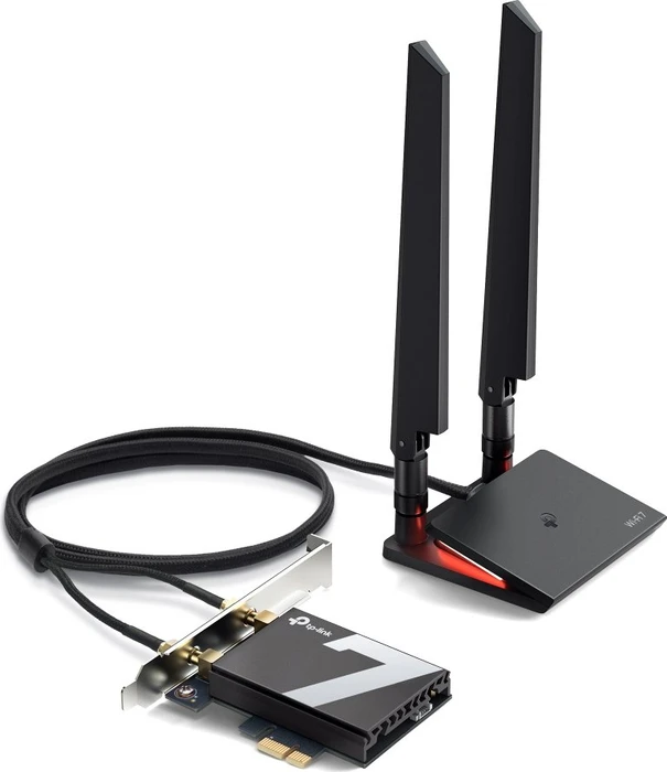 TP-Link Archer TBE550E, 2.4GHz/5GHz/6GHz WLAN, Bluetooth 5.4, PCIe x1