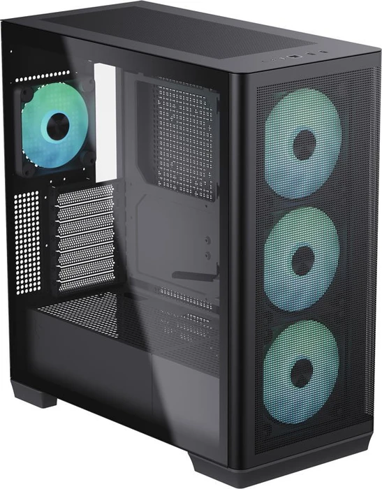 APNX Creator C1 Black, schwarz, Glasfenster