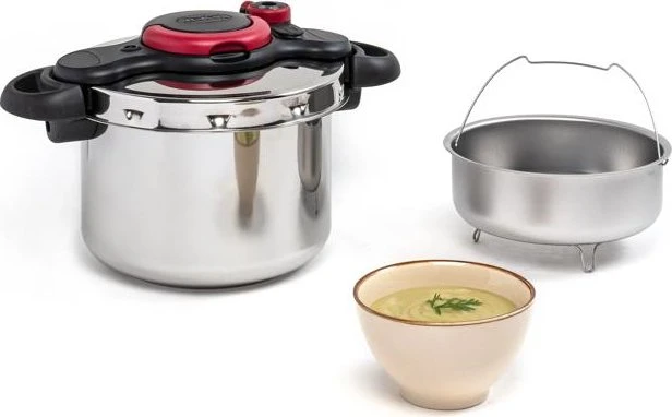Tefal P4620768 Clipso Minut' Easy Schnellkochtopf 6l