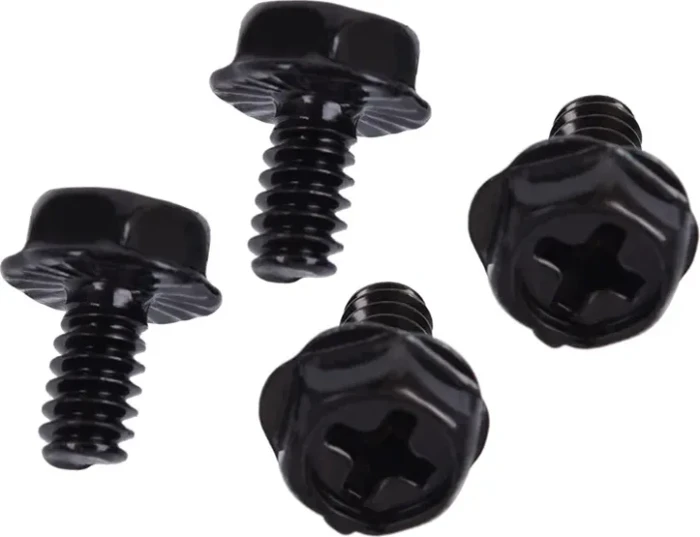Aquatuning Schraubenset 6-32 UNC, 6mm, 4 Stück