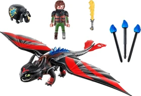 playmobil Dragons Dragon Racing: Hicks und Ohnezahn
