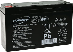 Panasonic Bleiakku LC-R0612P 12Ah