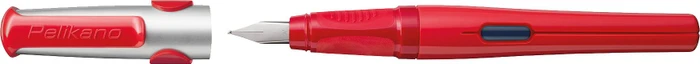 Pelikan Pelikano rot, linke Hand