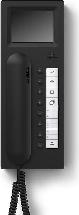 Siedle Haustelefon AHTV 870-0 S schwarz, Innenstation