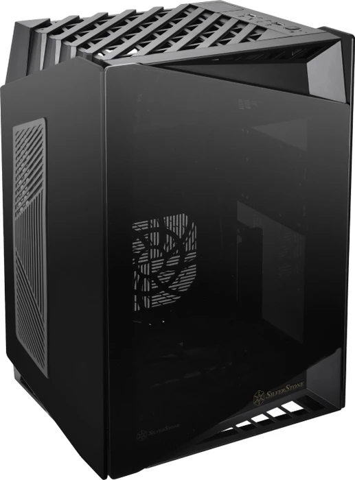 SilverStone Lucid LD03-AF, Glasfenster, Mini-ITX