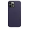 Apple Leder Case mit MagSafe für iPhone 12 Pro Max dunkelviolett Vorschaubild
