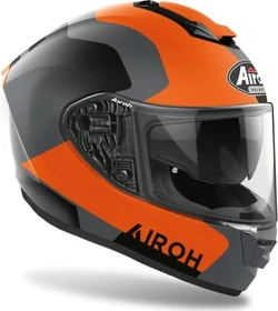 Airoh ST.501 Dock matt schwarz/orange/grau