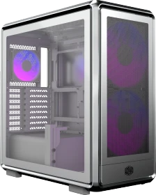 Cooler Master MasterFrame 600 Mesh, silber, Glasfenster (MF600M-SGNN-S01)