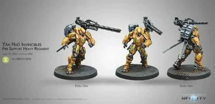 Corvus Belli Infinity - Yu Jing - Yan Huo Invincibles