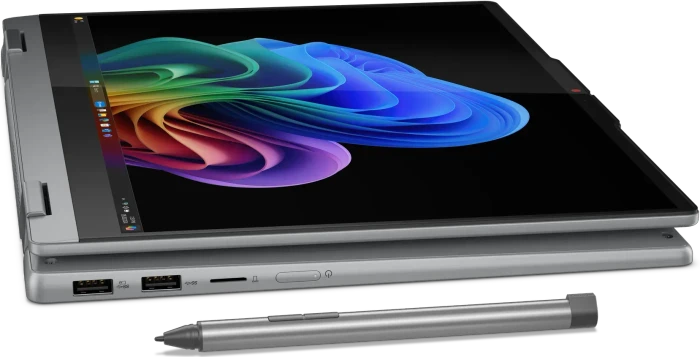 Lenovo IdeaPad 5 2-in1 14Q8X9, Luna Grey, Snapdragon X - X1-26-100, 16GB RAM, 512GB SSD, DE