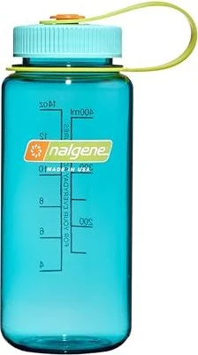 Nalgene Wide Mouth Sustain Trinkflasche 473ml cerulean