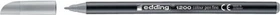 edding 1200 silbergrau, 10er-Pack