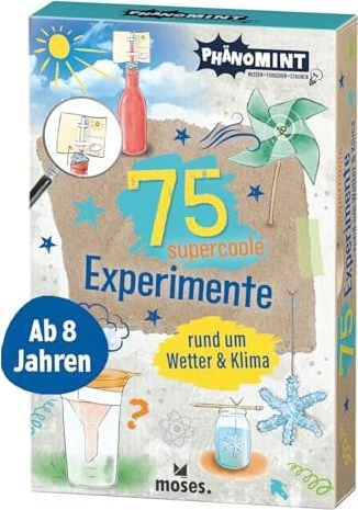 Moses PhänoMINT 75 supercoole Experimente rund um Wetter & Klima