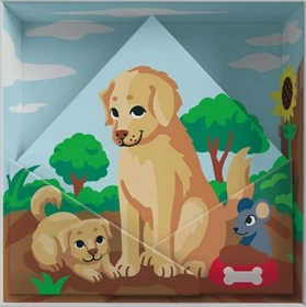 Ravensburger Malen nach Zahlen CreArt Do it together - Hunde