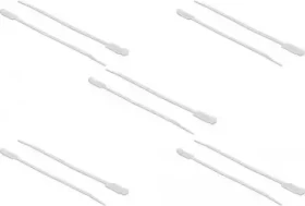 DeLOCK Kabelbinder mit Beschriftungsfeld, 4.8mm, 270mm, weiß, 10 Stück