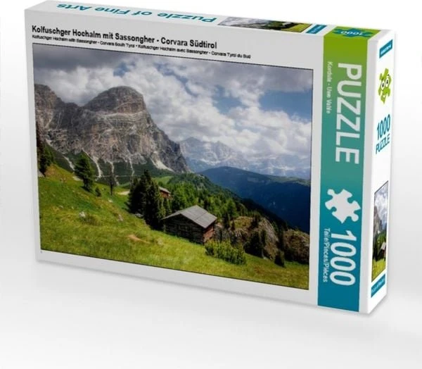 Calvendo Kolfuschger Hochalm mit Sassongher - Corvara Südtirol