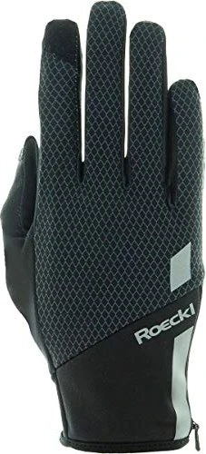 Roeckl Jarvis Laufhandschuhe schwarz