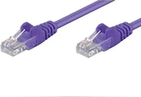 MicroConnect Patchkabel, Cat5e, U/UTP, RJ-45/RJ-45, 5m, violett